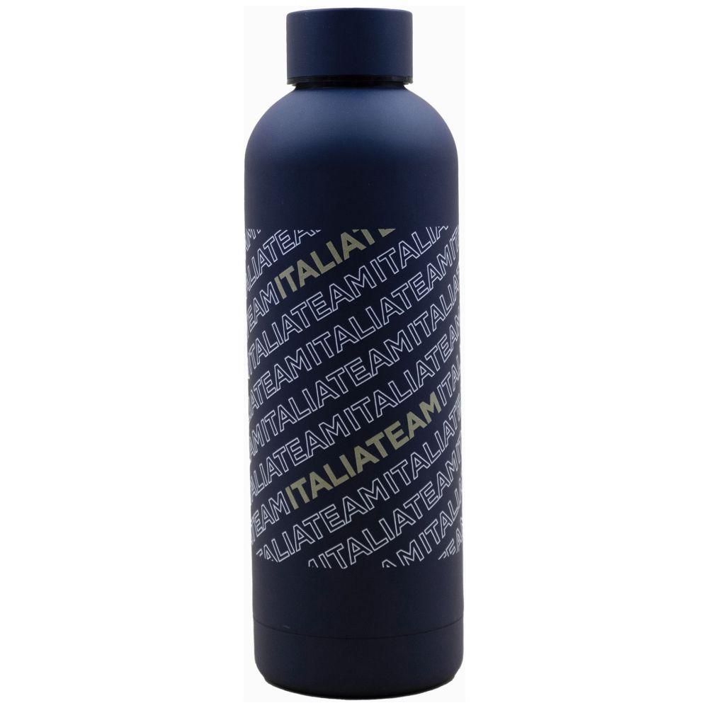 BORRACCIA TERMICA BLU IN ACCIAIO 500 ML ITALIATEAM TAPPO CON OLYMPIC+ITA