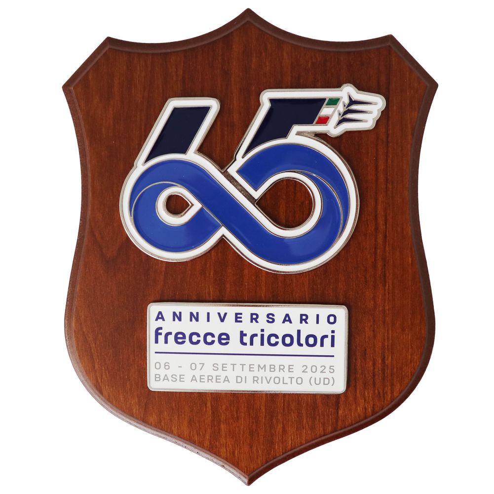 Crest Anniversario Frecce Tricolori Logo Sagomato