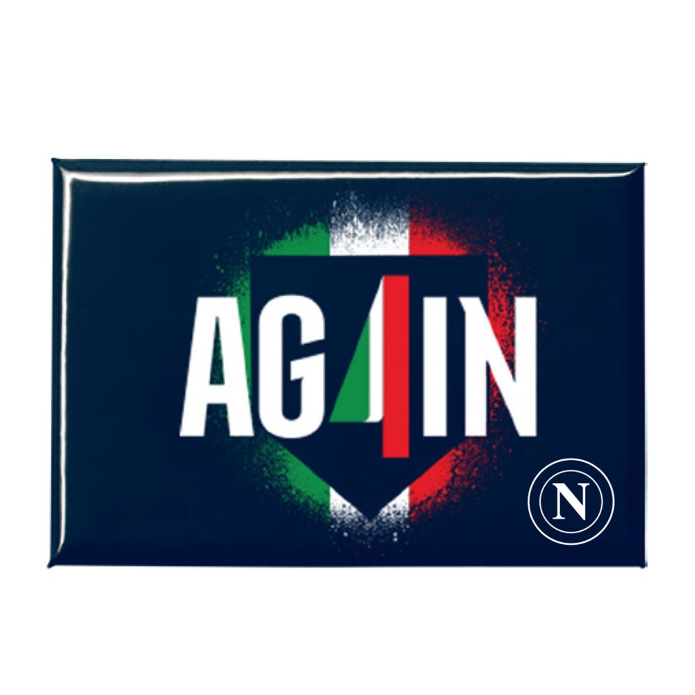 MAGNETE STAMPATO FONDO BLU SCUDETTO AG4IN