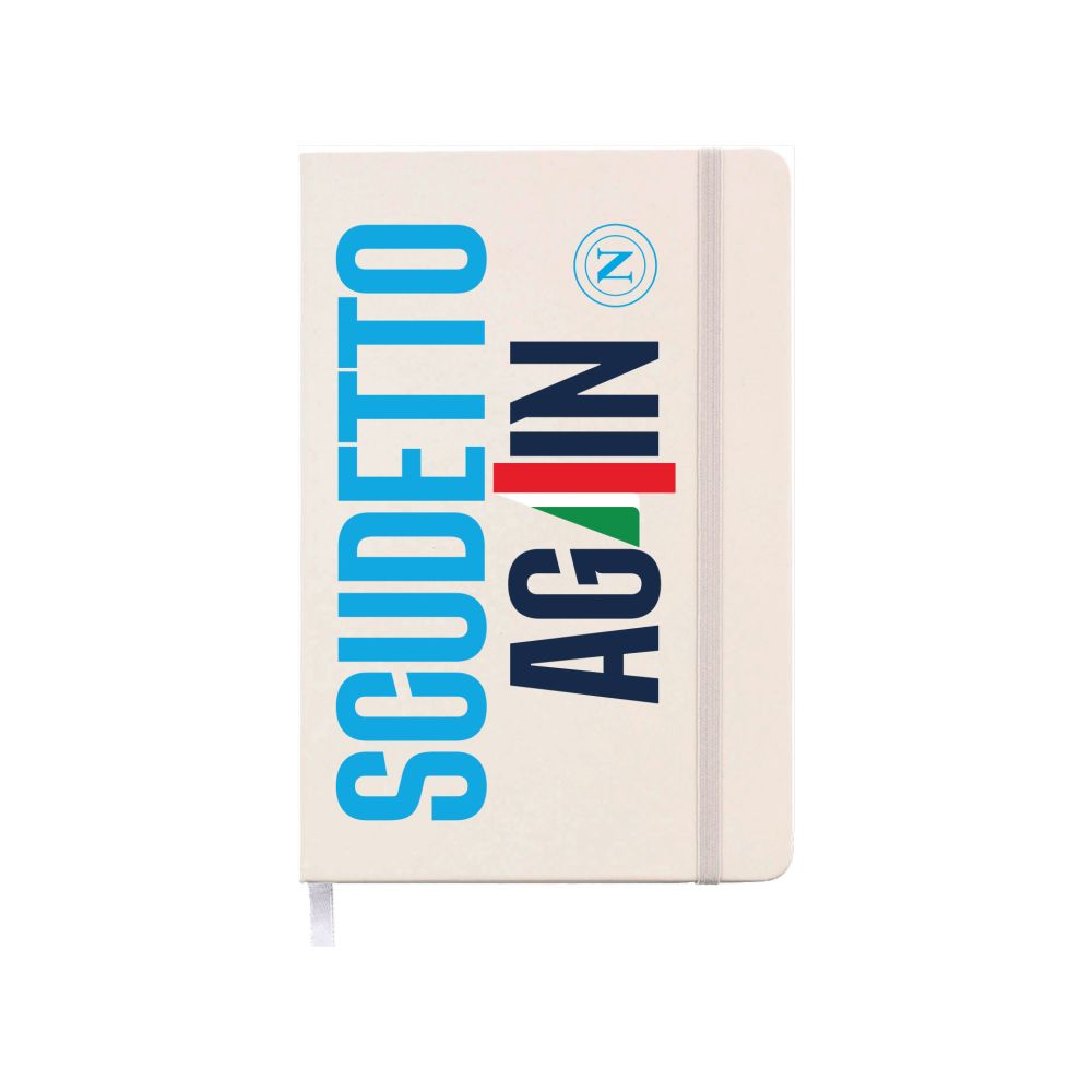 NOTES BIANCO 9x14cm  SCUDETTO AGAIN