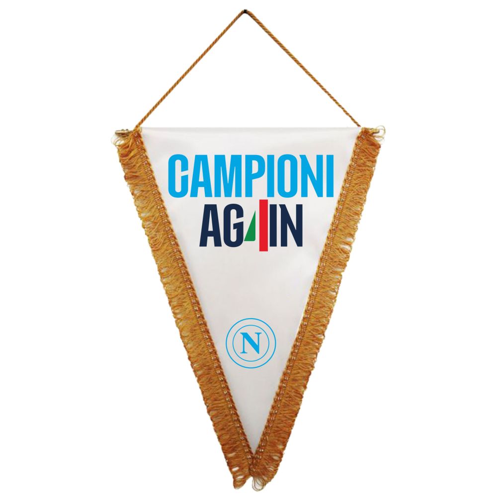 GAGLIARDETTO TRIANGOLARE CM 28X20 CAMPIONI AG4IN