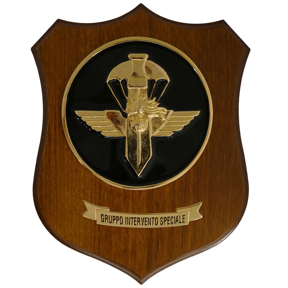 CREST CON LOGO G.I.S. 3D MIS CM 22,5 X 17,5