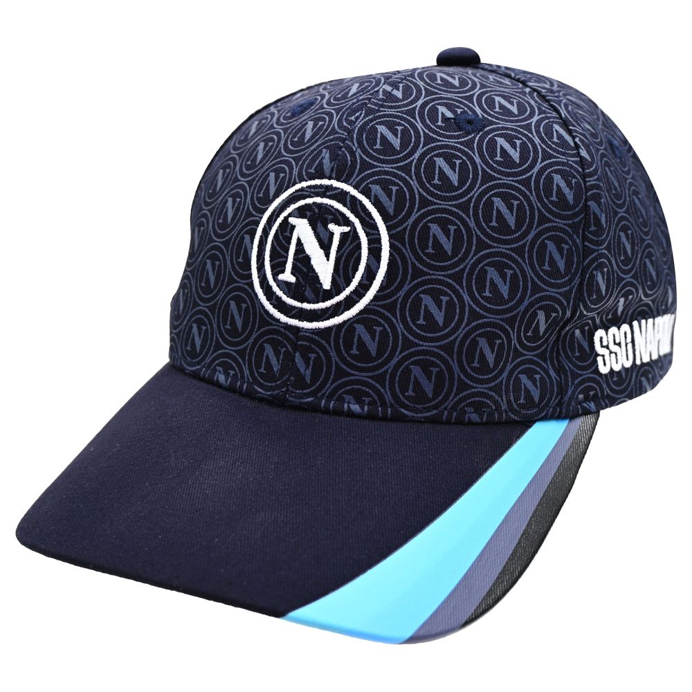 CAPPELLINO COTONE BASEBALL NAPOLI BLU