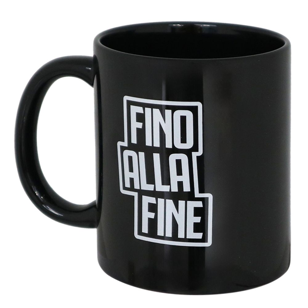 MUG IN CERAMICA ALL BLACK FINO ALLA FINE