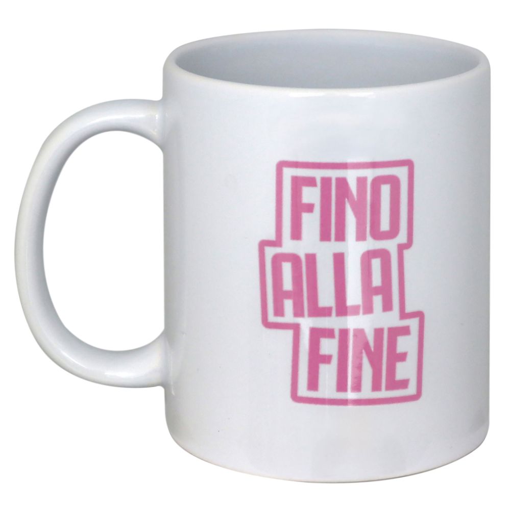 MUG IN CERAMICA INTERNO BIANCO FINO ALLA FINE