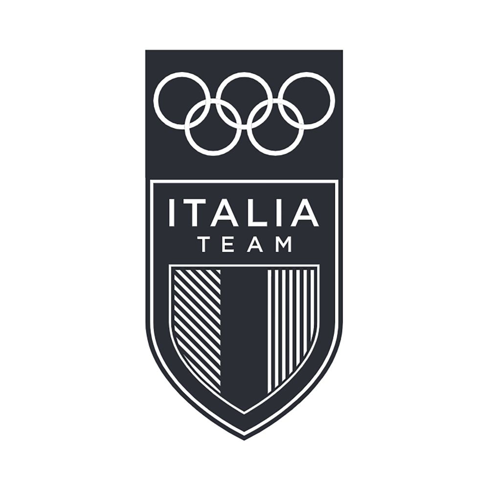 ITALIA TEAM BW OLYMPIC RINGS PIN