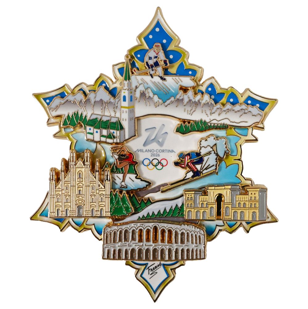 FAZZINO MC26 MILANO CORTINA LAYER PINLIMITED EDITION, IN A TIN BOX WIT