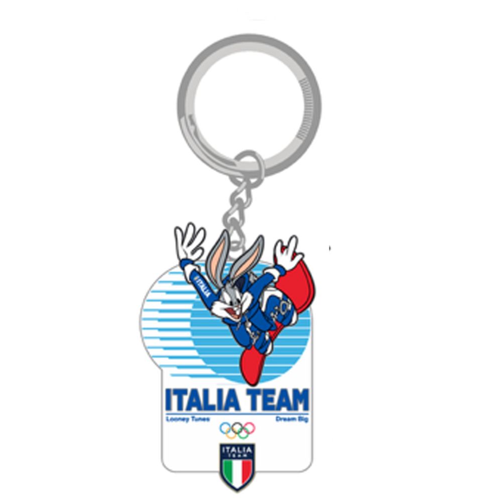 LT MC26 ITALIA TEAM BUGS SNOWBOARDER KEYCHAIN