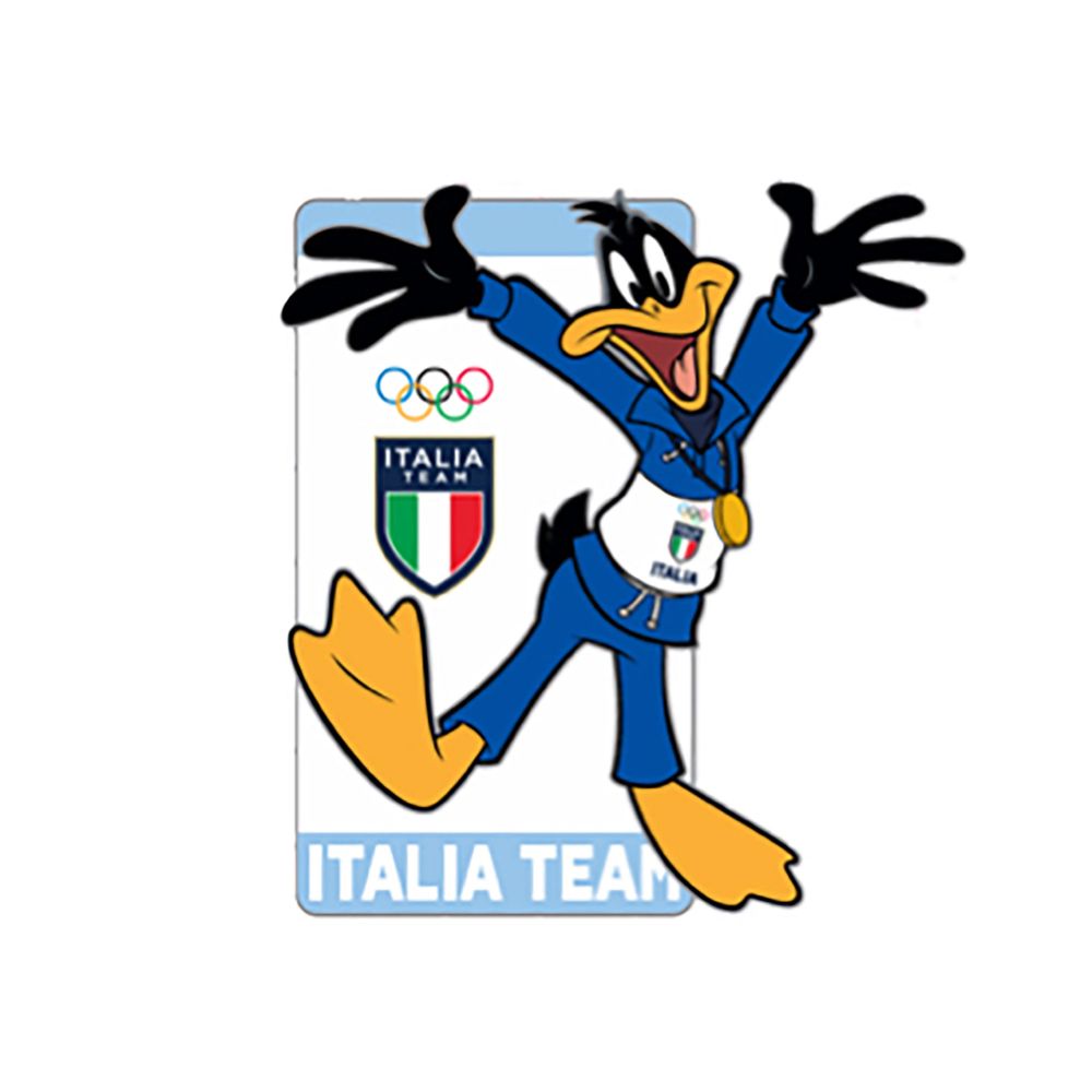 LT MC26ITALIA TEAM DAFFY MEDAL LAPEL PIN