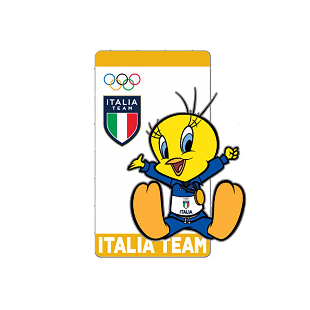 LT MC26 ITALIA TEAM TWEETY MEDAL LAPEL PIN