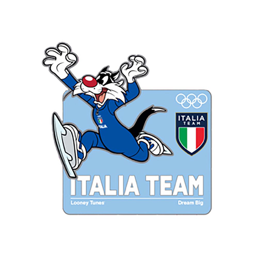 LT MC26 ITALIA TEAM SYLVESTER SKATER LAPEL PIN