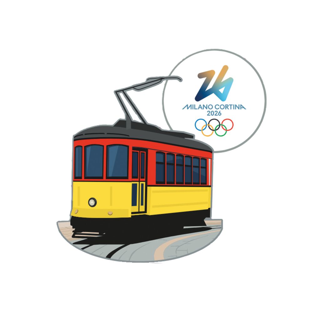 MC26 MILANO STREET CAR PIN