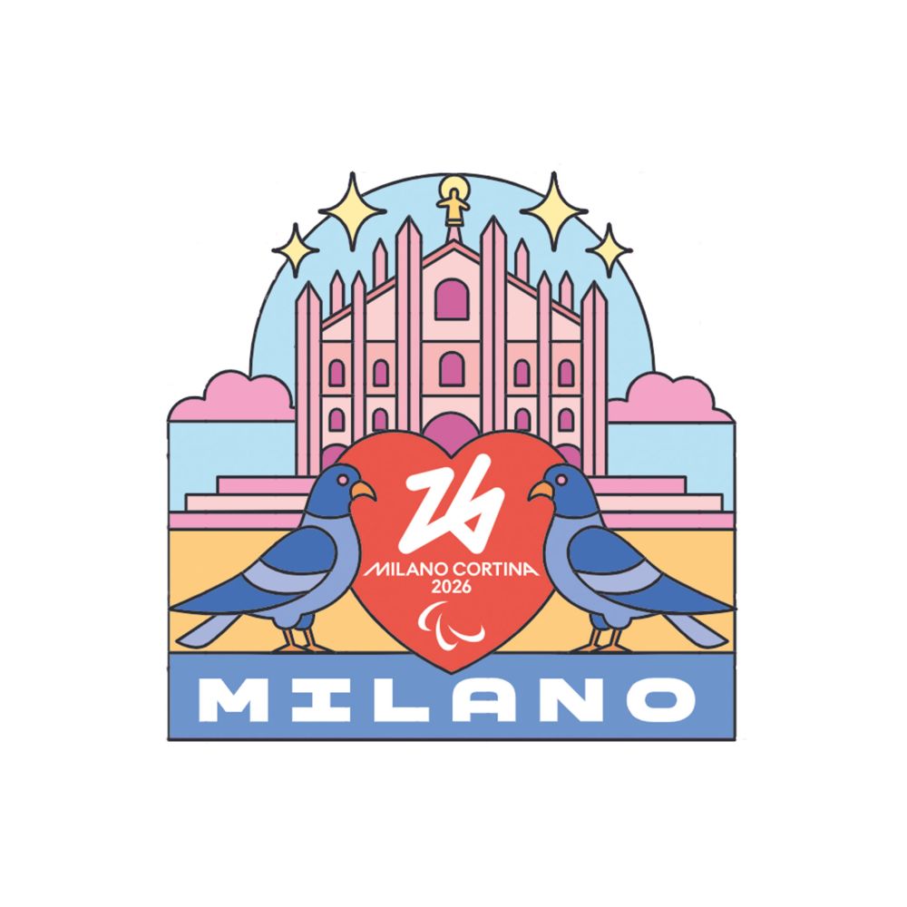 MC26 MILANO DUOMO PARALYMPIC PIN