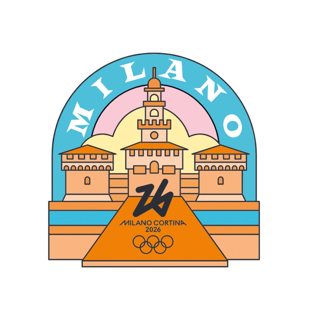 MC26 MILANO CASTELLO SFORZESCO OLYMPIC PIN