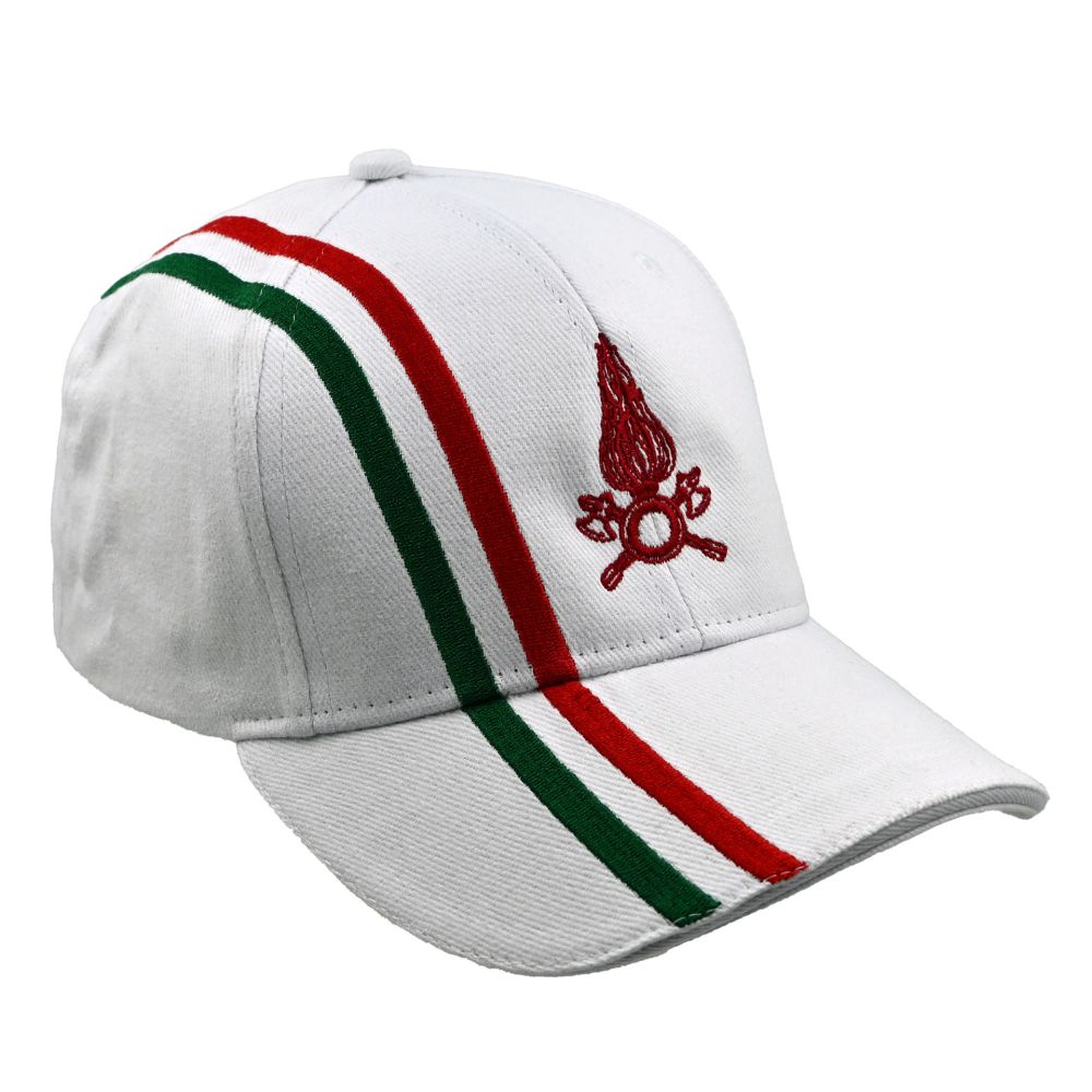 CAPPELLINO IN COTONE BIANCO VIGILI DEL FUOCO TGLIA UNICA