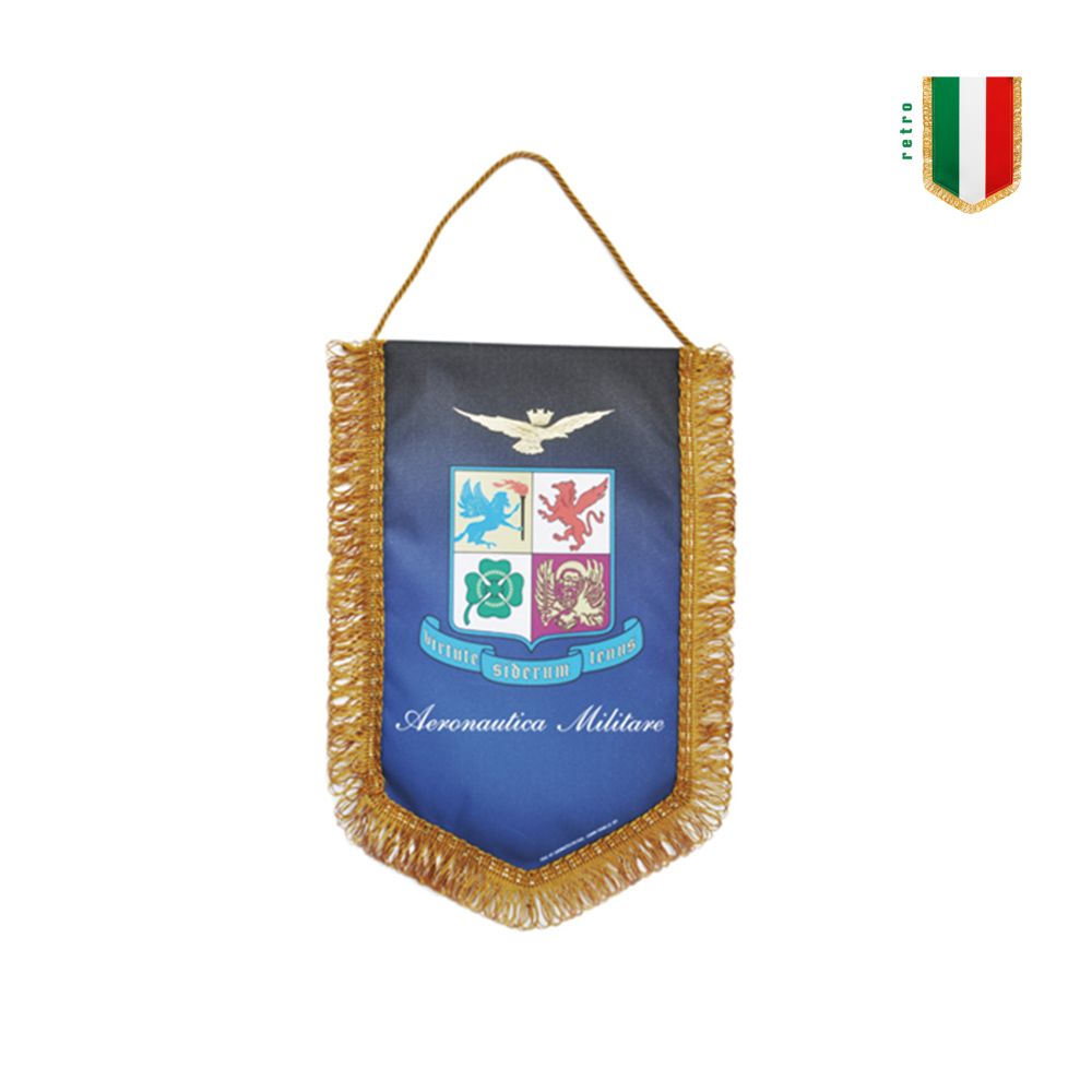 GAGLIARDETTO PENTAGONALE 28X20 CM A.M.