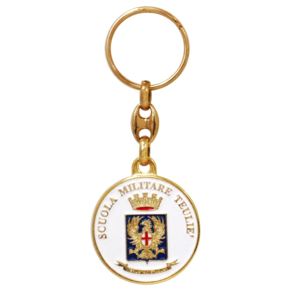 PORTACHIAVI METALLO SMALTATO SCUOLA TEULIE' E.I.