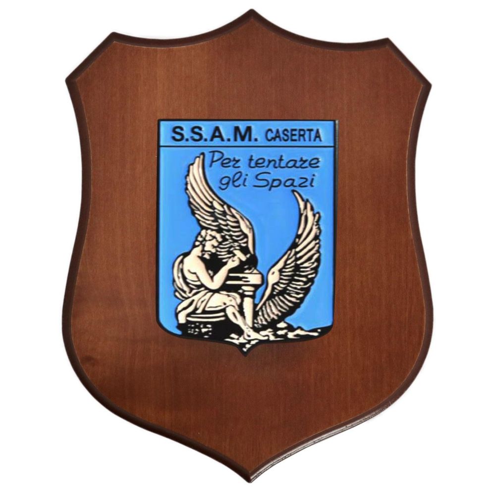CREST ARALDICO CON STEMMA SCUOLA SPECIALISTI CASERTA (VECCHIO LOGO)