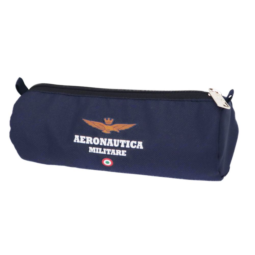 PORTAPENNE TUBOLARESINGOLA ZIP LOGO A.M. DIMENSIONI 21,5X7X7 CM