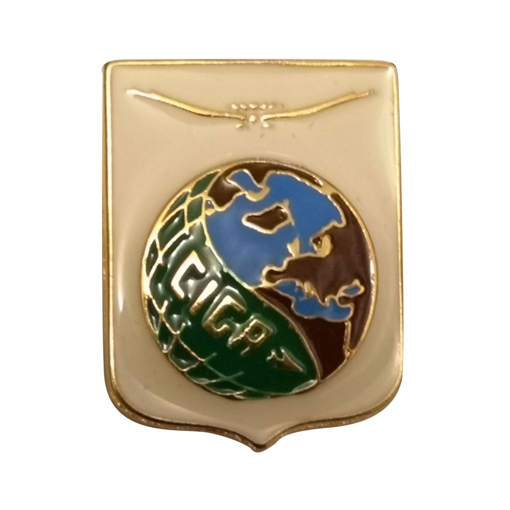 DISTINTIVO DA CAMICIA 23X32MM IN METALLO CIGA