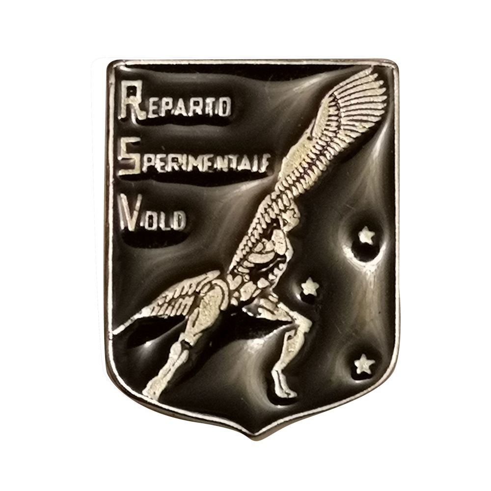 DISTINTIVO DA CAMICIA 25X32MM IN METALLO REPARTO SPERIMENTALE VOLO