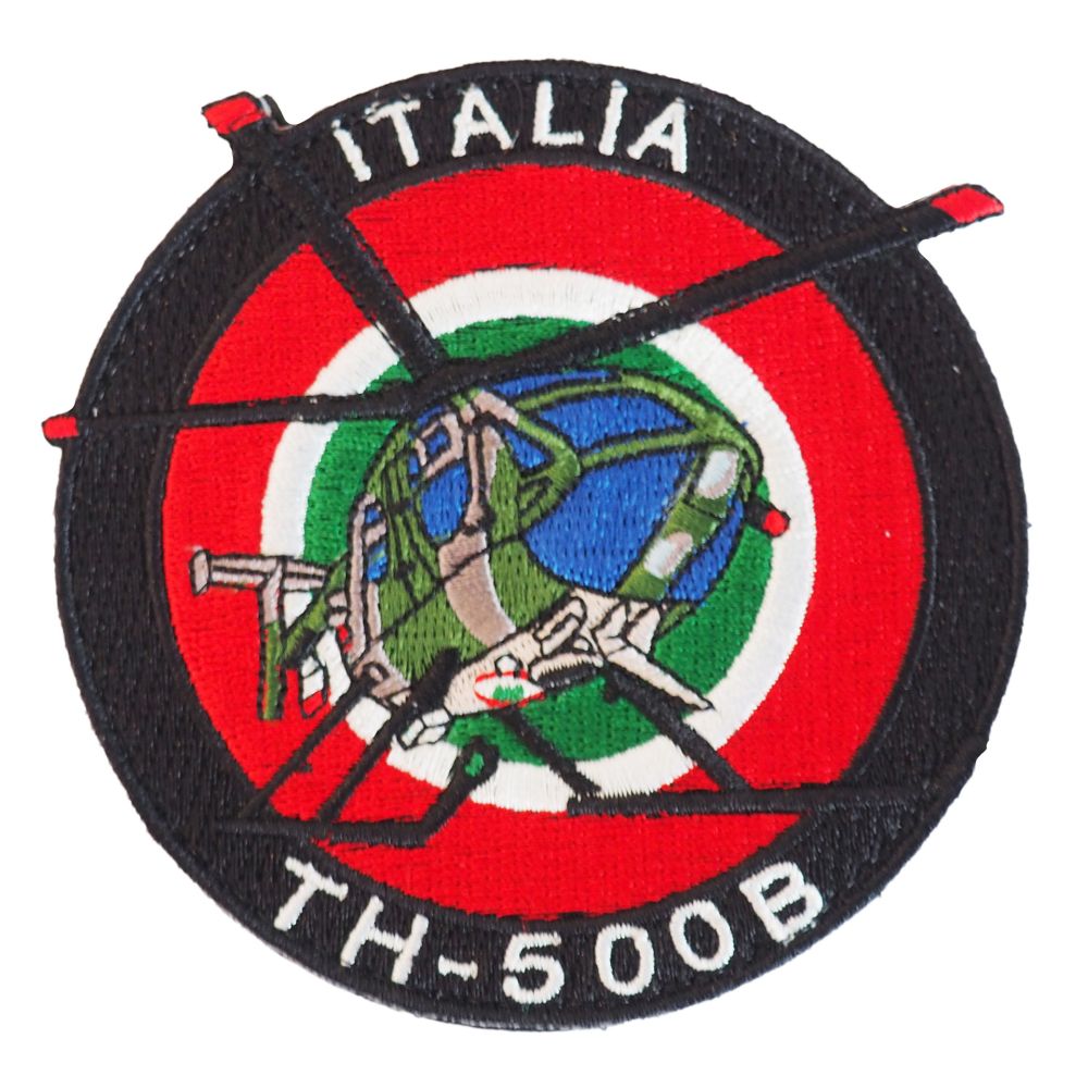 PATCH DISTINTIVO RICAMATO CON VELCRO Dia 90 MM TH500B