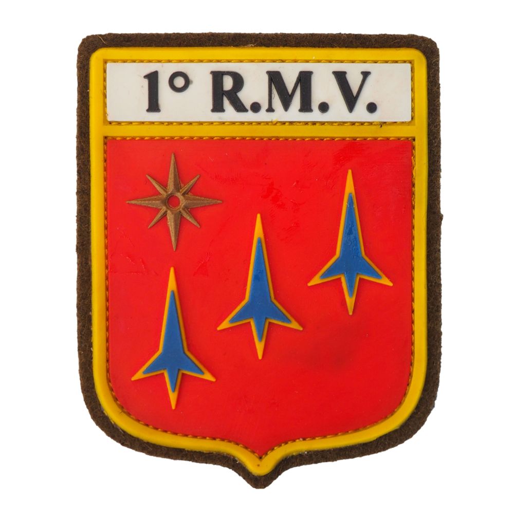 PATCH DISTINTIVO GOMMATA CON VELCRO 70X90 MM 1 RMV