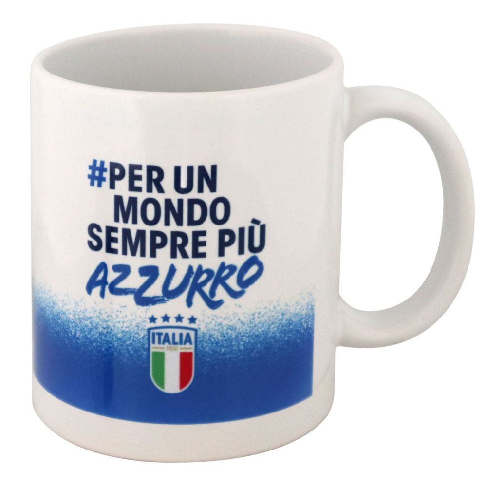 MUG IN CERAMICA FIGCINTERNO BIANCO PER UN MONDO SEMPRE PIU' AZZURRO