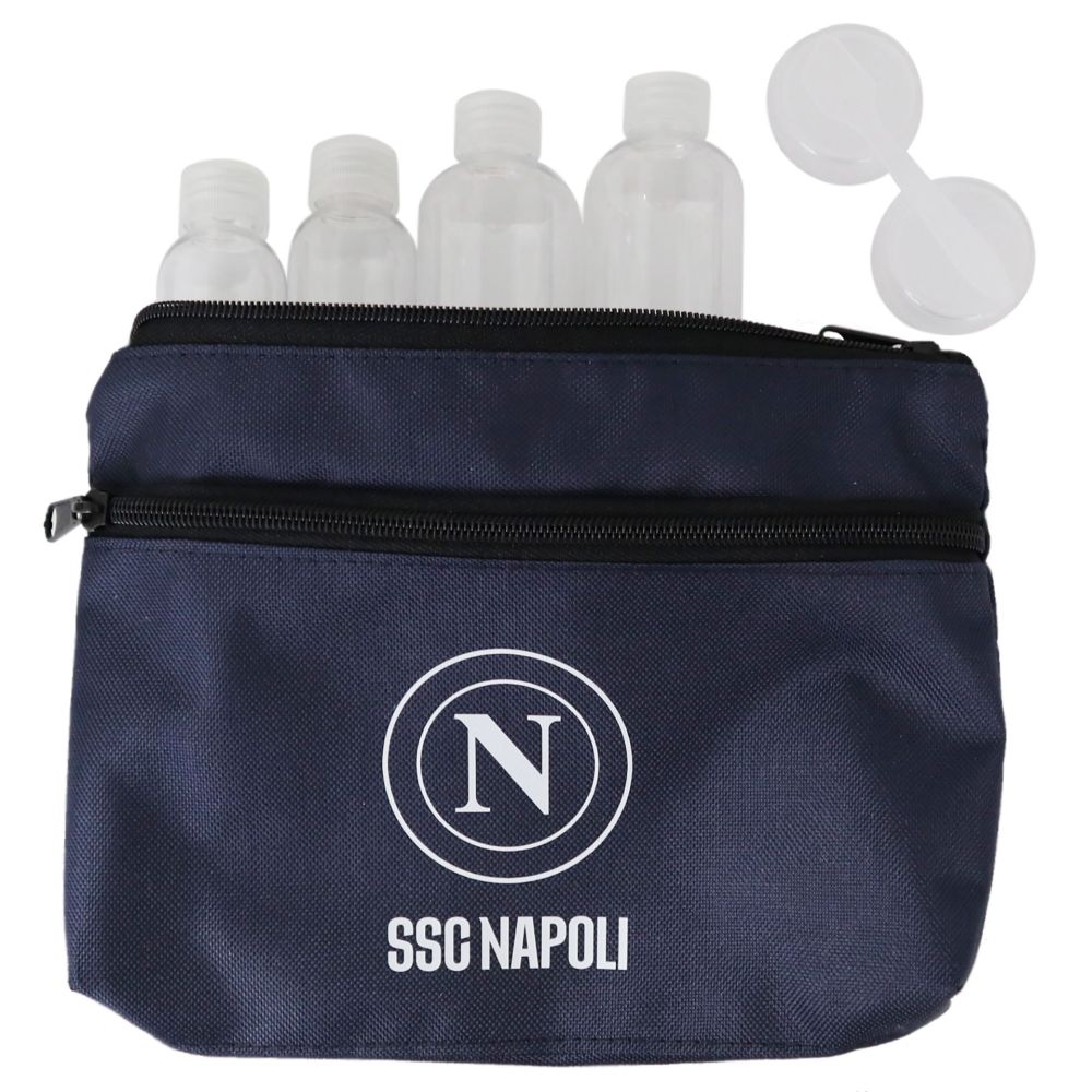 KIT VIAGGIO COSMESI 2 FLACONI 100ML,2 FLACONI 50ML,2 CONTENITORI 10 ML ,