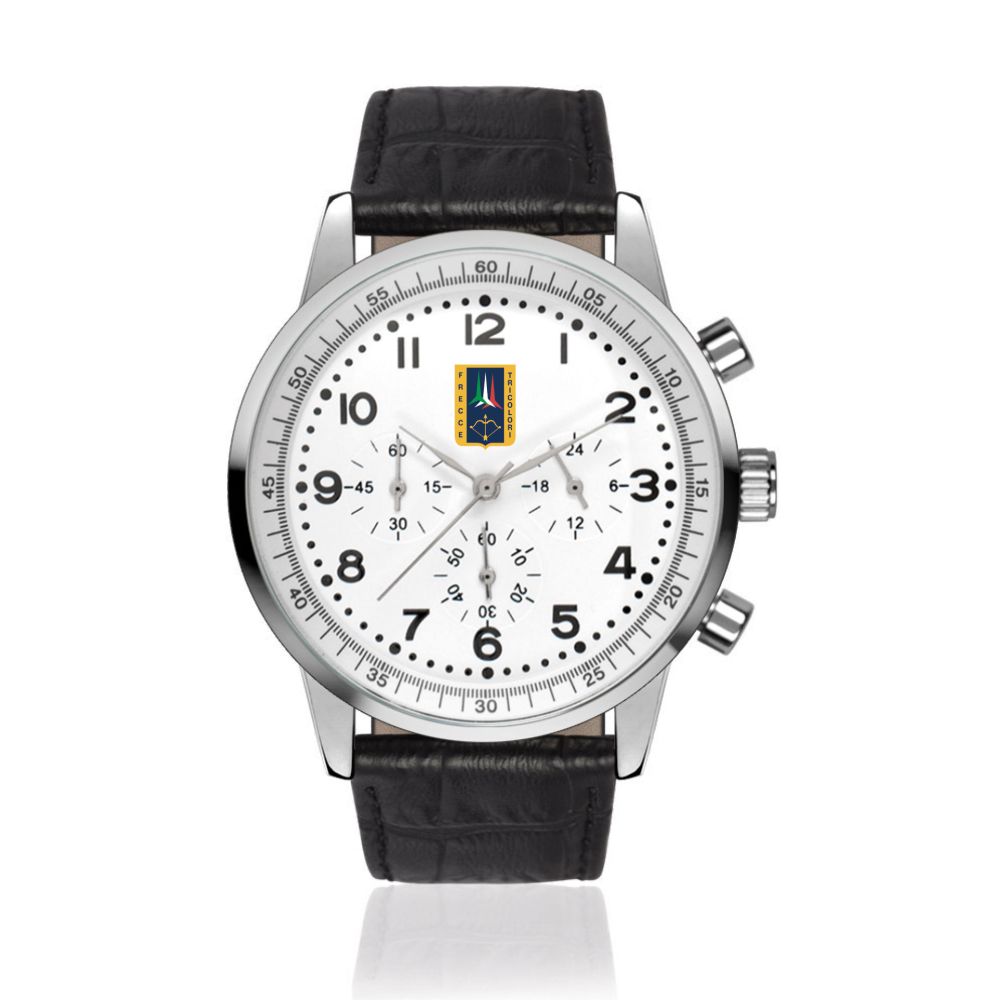 QUEBEC OROLOGIO CON CASSA METALLO 43MM MOVIMENTO VD54 TMI CINT. ECOPELLE